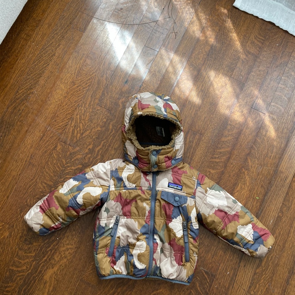 Patagonia Toddler Reversible Tribbles Hoody Jacket